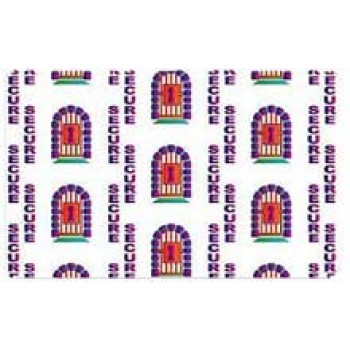 Holographic Security Overlay-Credit Card size - 100 Pack